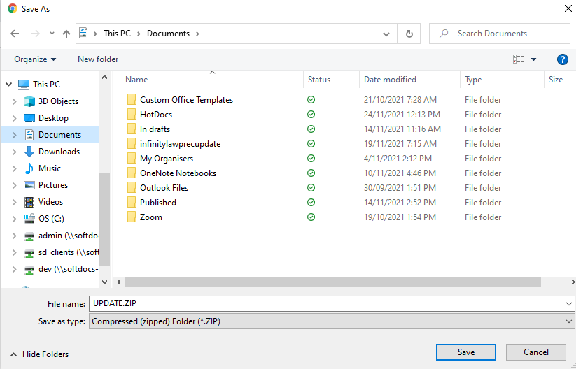 How to install precedent updates for HotDocs Users