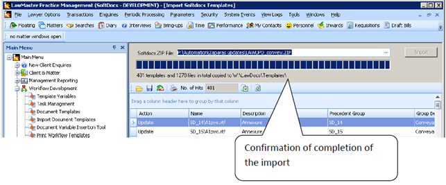 How to install precedent updates for Lawmaster Users